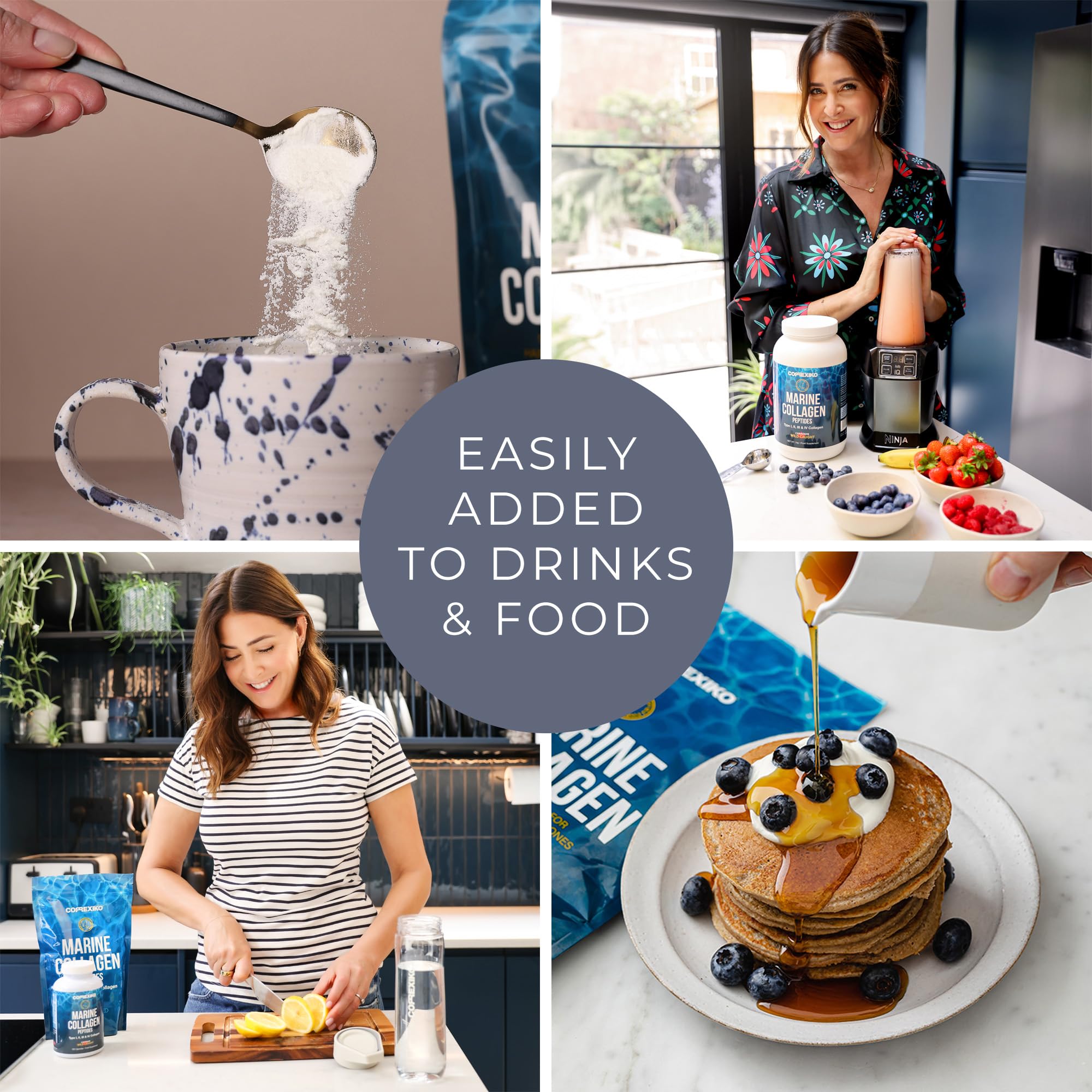 CORREXIKO Premium Marine Collagen Powder - Wild Caught Fish from Canada (Not Farmed)